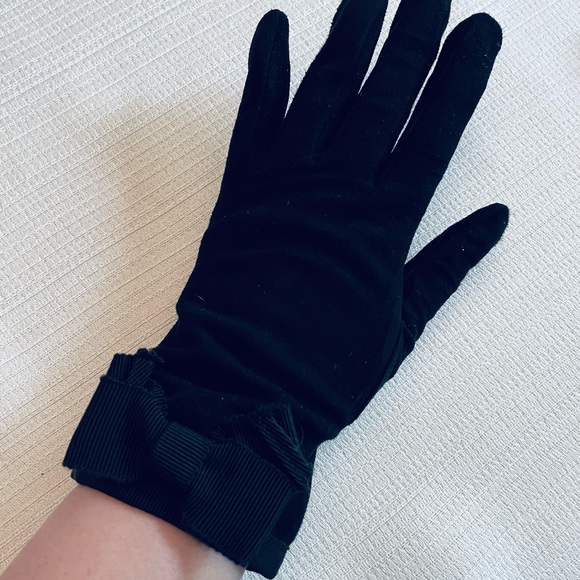 Moschino Suede Gloves - Picture 3 of 4